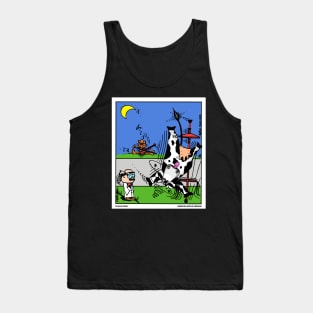 Cat & The Fiddle Cow Jump Over The Moon Novelty Gift Tank Top